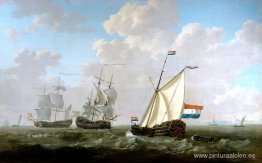El yate de la Cámara VOC de Rotterdam 1790 El yate de la Cámara VOC de Rotterdam 1790