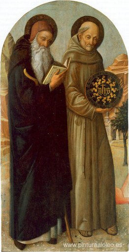 San Antonio Abad y San Bernardino da Siena San Antonio Abad y San Bernardino da Siena