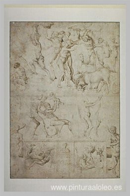 Boceto de figuras y escenas de la antigüedad. Boceto de figuras y escenas de la antigüedad.