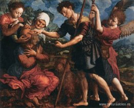 Tobías devuelve la vista a su padre Tobías devuelve la vista a su padre