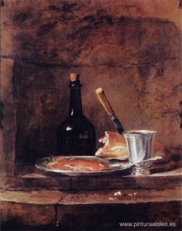 Las sobras de un almuerzo, también llamado cáliz de plata Las sobras de un almuerzo, también llamado cáliz de plata