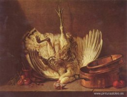 Bodegón con pavo ahorcado Bodegón con pavo ahorcado