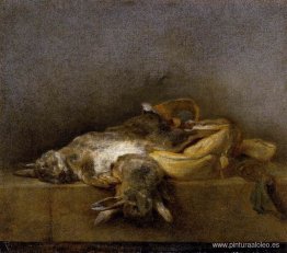 Naturaleza muerta con dos conejos Naturaleza muerta con dos conejos