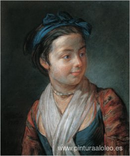 retrato, de, un, niña retrato, de, un, niña