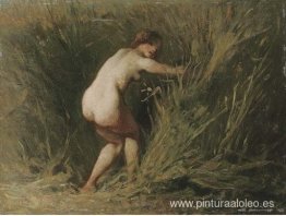 Ninfa en los juncos Ninfa en los juncos