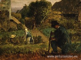 Escena del jardín Escena del jardín