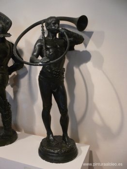 Gladiador tocando la trompeta Gladiador tocando la trompeta