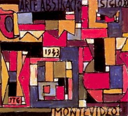 Arte abstracto en cinco tonos y complementarios Arte abstracto en cinco tonos y complementarios