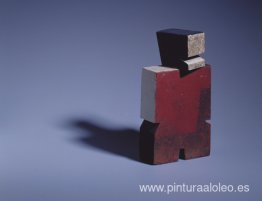 Hombre con pecho rojo Hombre con pecho rojo