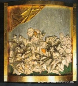 Jesucristo con los apóstoles. Jesucristo con los apóstoles.