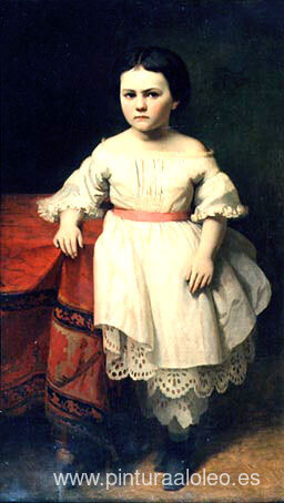 El retrato de la hija de Nikolai Petrovitsch Semjonovs El retrato de la hija de Nikolai Petrovitsch Semjonovs