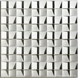 Quadratenrelief conoció schuine binnenvlaken en 4 richtingen Quadratenrelief conoció schuine binnenvlaken en 4 richtingen