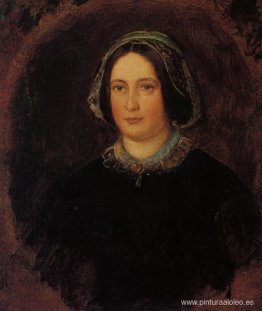 Retrato de la señora William Evamy, la tía del artista. Retrato de la señora William Evamy, la tía del artista.