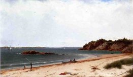 Vista de la playa en Beverly, Massachusetts Vista de la playa en Beverly, Massachusetts