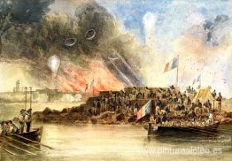 El bombardeo de Sveaborg, en el Báltico, el 9 de agosto de 1855. El bombardeo de Sveaborg, en el Báltico, el 9 de agosto de 1855.