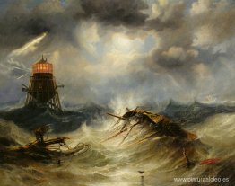 El faro de Irwin, tormenta furiosa El faro de Irwin, tormenta furiosa