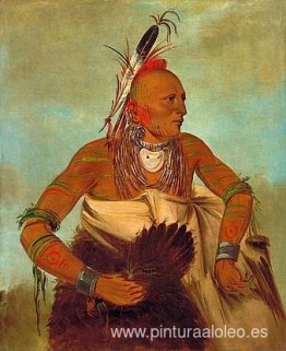 Guerrero Osage de la banda Wha-sha-she (una subdivisión de Hunka Guerrero Osage de la banda Wha-sha-she (una subdivisión de Hunka