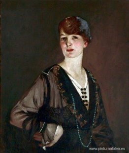 Retrato de una dama de negro Retrato de una dama de negro