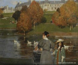 Niñera en Kelvingrove Park Niñera en Kelvingrove Park