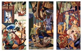 Un domingo en Lisboa, tapiz Un domingo en Lisboa, tapiz