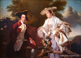 Peter Perez Burdett y su primera esposa Hannah Peter Perez Burdett y su primera esposa Hannah