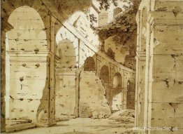 Dentro de la Arcada del Coliseo Dentro de la Arcada del Coliseo