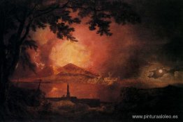 Vesubio en erupción Vesubio en erupción