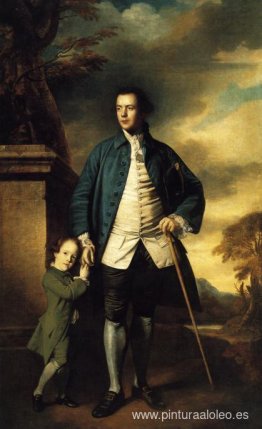 Edward Morant y su hijo Juan Edward Morant y su hijo Juan