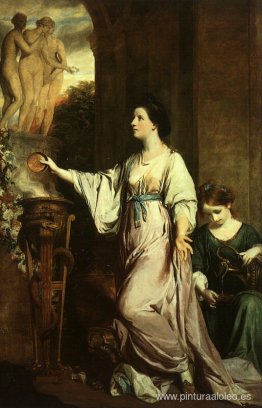 Lady Sarah Bunbury sacrificando las gracias Lady Sarah Bunbury sacrificando las gracias