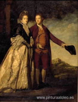 Sir Watkin Williams-Wynn y su madre Sir Watkin Williams-Wynn y su madre