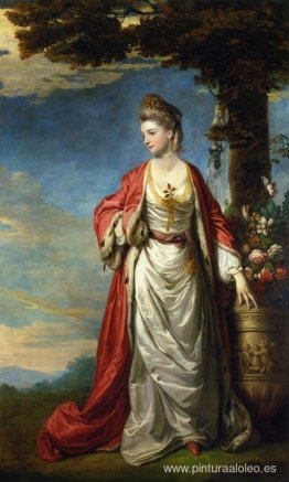 Sra. Trecothick, de cuerpo entero, con un traje de mascarada tur Sra. Trecothick, de cuerpo entero, con un traje de mascarada tur