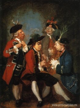 Sir Thomas Kennedy, James Caulfeild, el Sr. Ward y el Sr. Phelps Sir Thomas Kennedy, James Caulfeild, el Sr. Ward y el Sr. Phelps