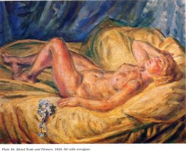 Desnudo Rubio y Flores Desnudo Rubio y Flores