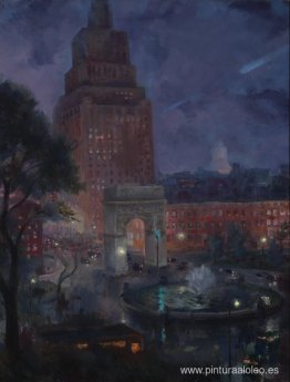 Noche húmeda, Washington Square Noche húmeda, Washington Square