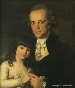 Coronel James Capper y su hija Coronel James Capper y su hija