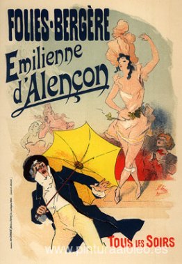 Folies Bergères, Emilienne d'Alençon Folies Bergères, Emilienne d'Alençon