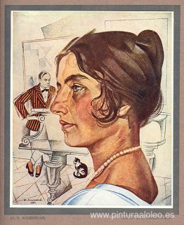 Retrato de Z.P. annenkova Retrato de Z.P. annenkova