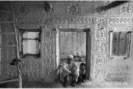 Padre e hijo, Kutch, Gujarat Padre e hijo, Kutch, Gujarat