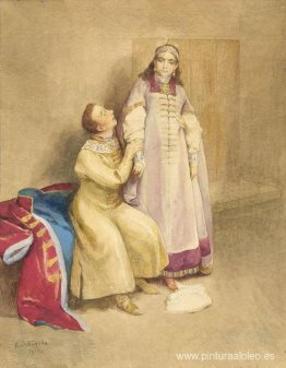Falso Dmitry I y la princesa Xenia Godunova Falso Dmitry I y la princesa Xenia Godunova