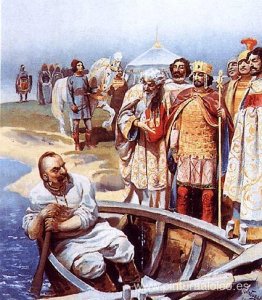 El encuentro de Svyatoslav con el emperador Juan, descrito por L El encuentro de Svyatoslav con el emperador Juan, descrito por L