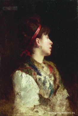 La chica del lazo rojo. La chica del lazo rojo.
