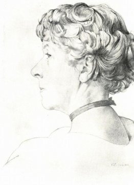 Retrato A. Somova-Mikhailova Retrato A. Somova-Mikhailova