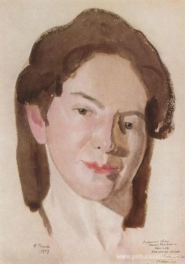 Retrato de A. Ostroumova-Lebedeva Retrato de A. Ostroumova-Lebedeva