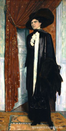 Retrato de Julia Partenis Retrato de Julia Partenis