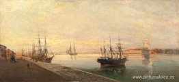 El puerto de Volos El puerto de Volos