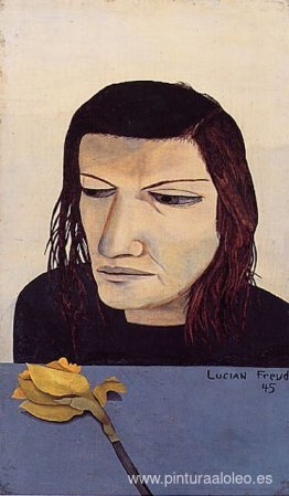 mujer con un narciso mujer con un narciso