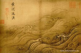 Álbum del agua: El río Amarillo se desvía de su curso Álbum del agua: El río Amarillo se desvía de su curso