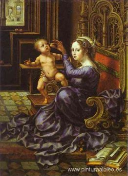 virgen y el niño virgen y el niño