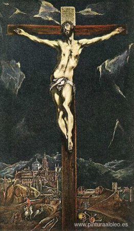 Cristo en agonía en la cruz Cristo en agonía en la cruz