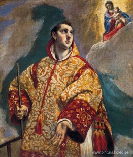 Aparición de la Virgen a San Lorenzo Aparición de la Virgen a San Lorenzo